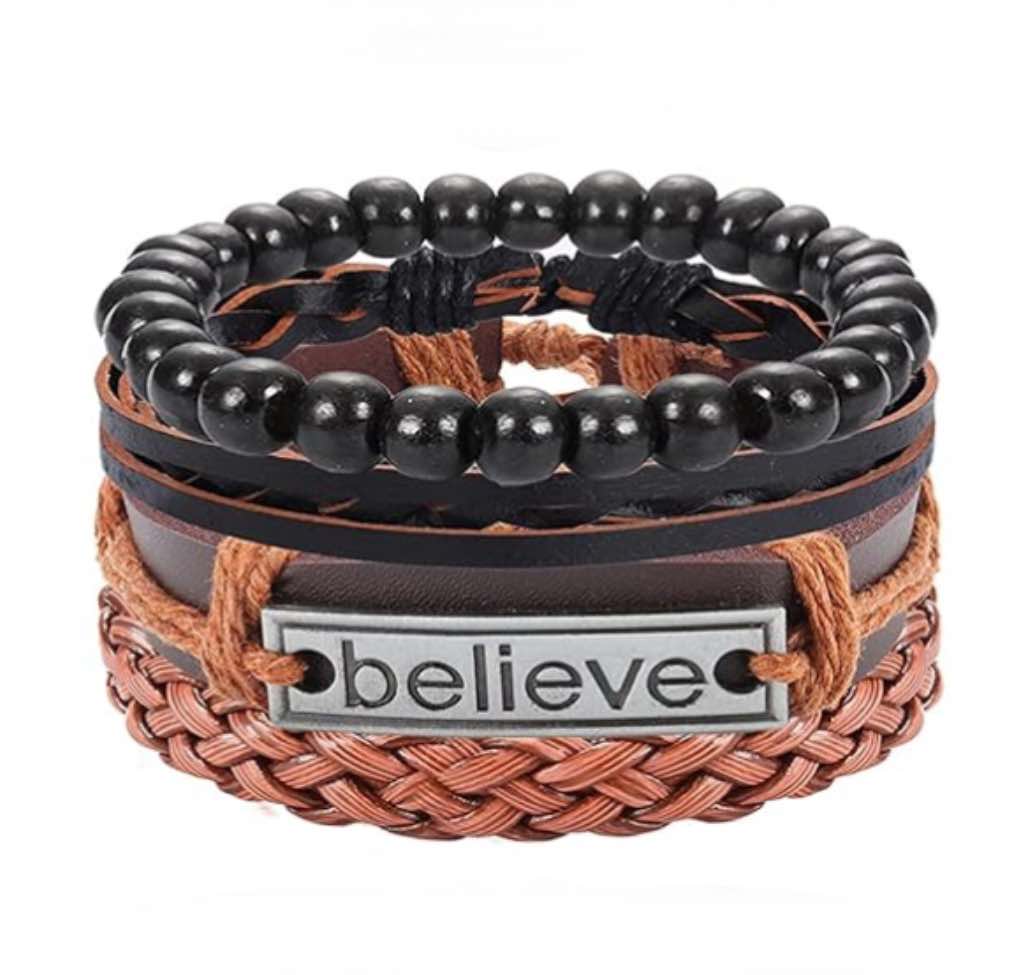 Men's Bohemian Multi-layer Beaded Bracelet 12 MNC