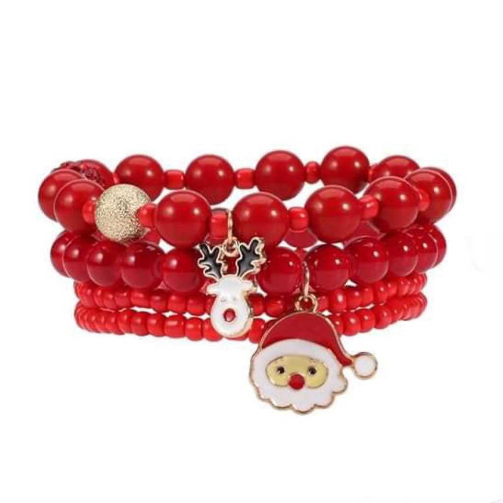 Christmas Bohemian Multi-layer Beaded Bracelet 04 MNC