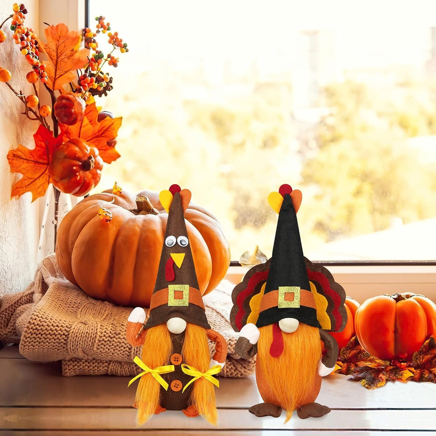 Thanksgiving Turkey Gnome MN
