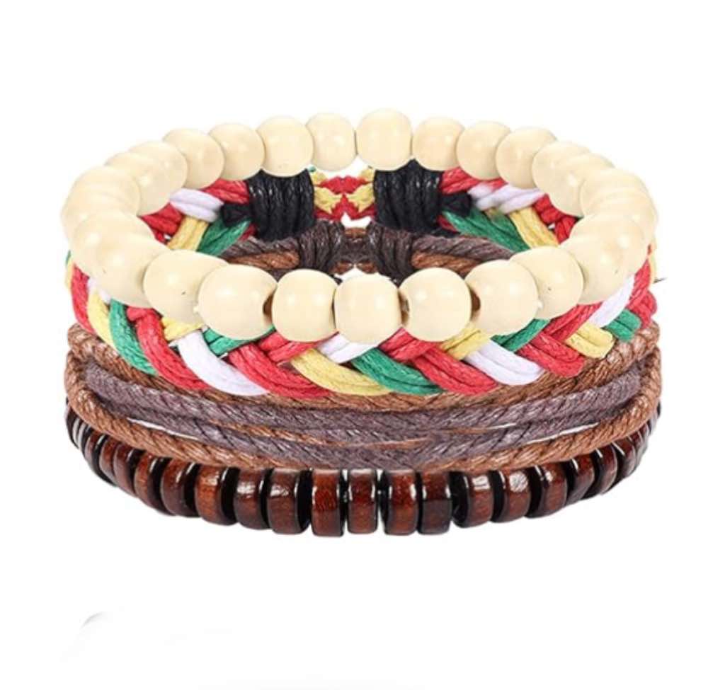 Men's Bohemian Multi-layer Beaded Bracelet 16 MNC