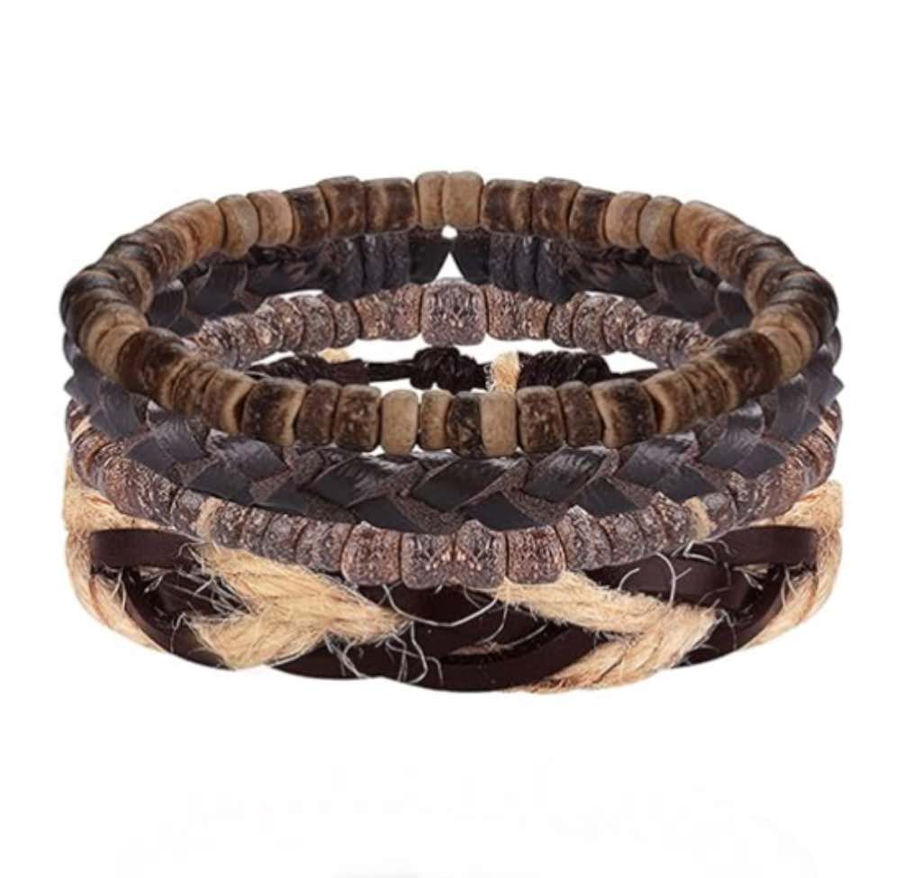 Men's Bohemian Multi-layer Beaded Bracelet 17 MNC