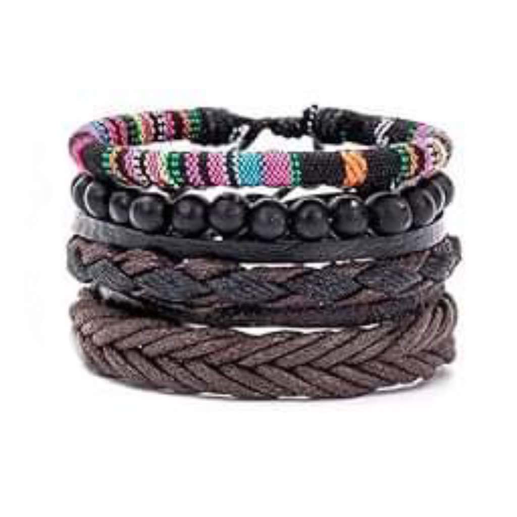 Men's Boho 001 Multi-layer Beaded Bracelet MN