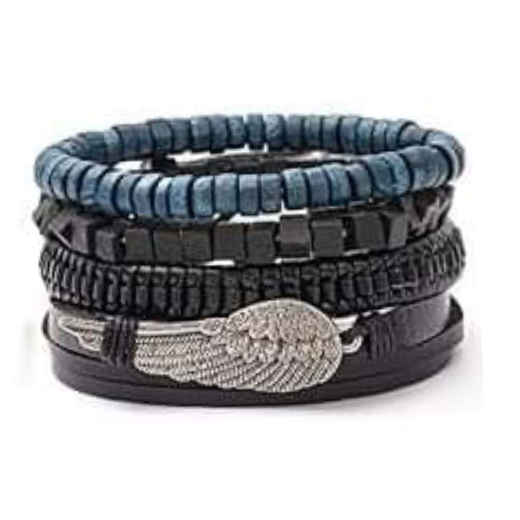 Men's Bohemian Multi-layer Beaded Bracelet 04 MNC