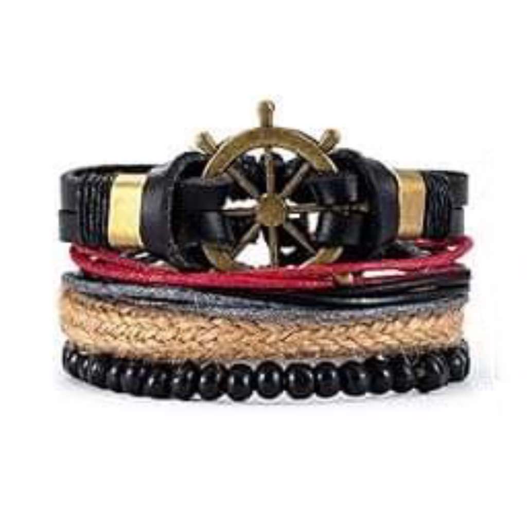 Men's Bohemian Multi-layer Beaded Bracelet 06 MNC