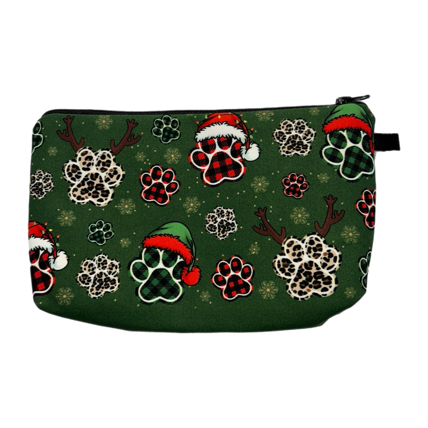 Pouch - Christmas Paw Santa Hats MN
