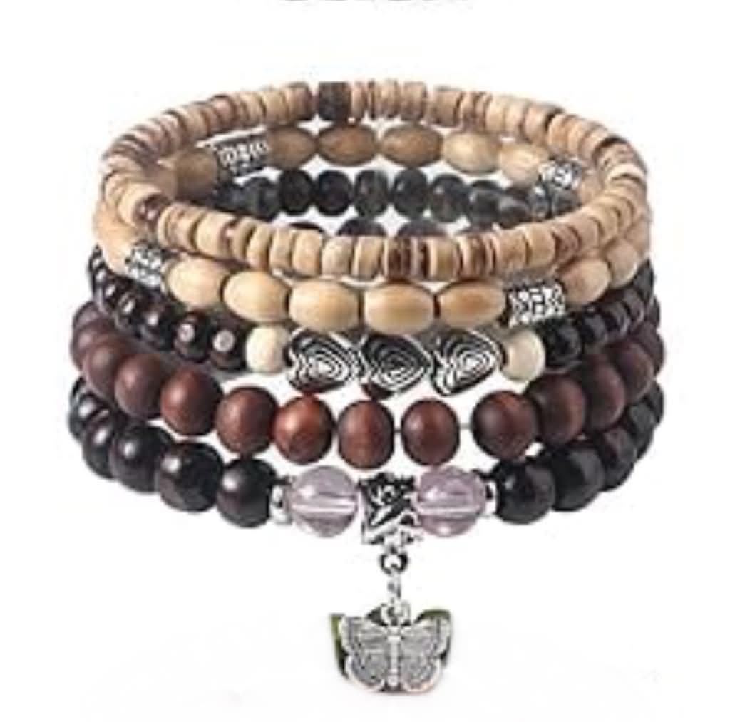 Men's Boho 043 Multi-layer Beaded Bracelet MN