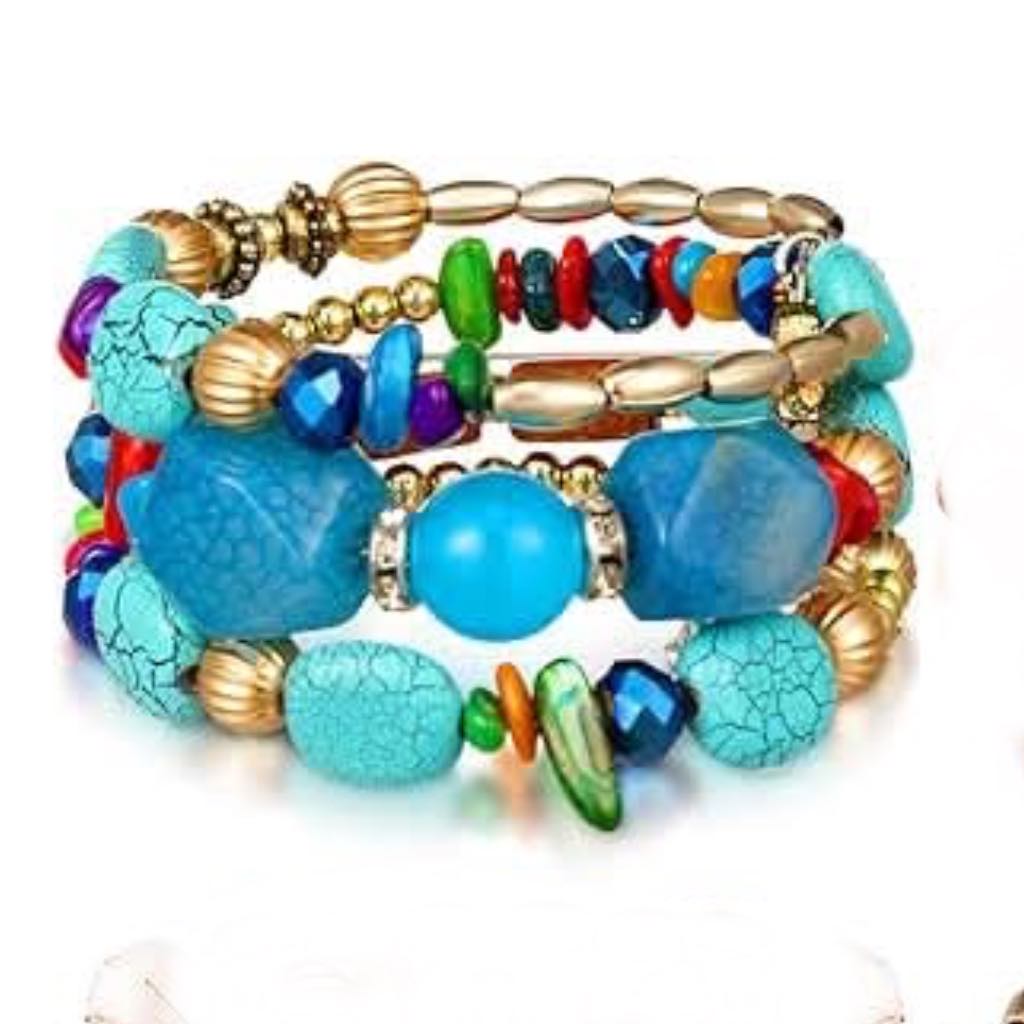 Bohemian Multi-layer Beaded Bracelet 55 MNC