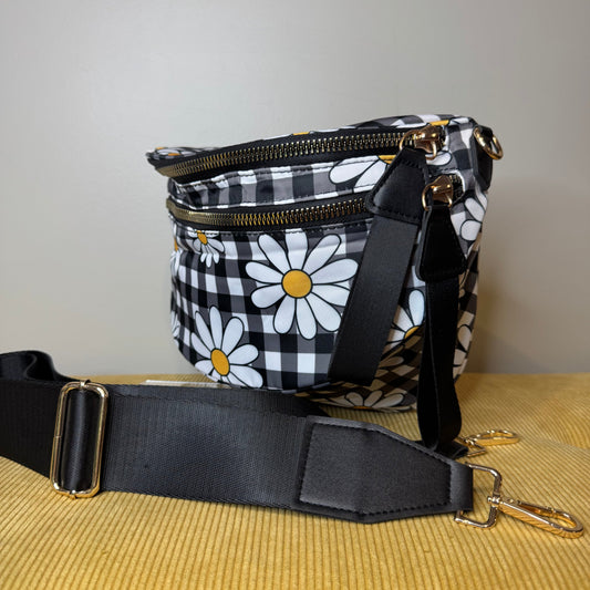 Roni - Nylon Crossbody - Daisy Gingham