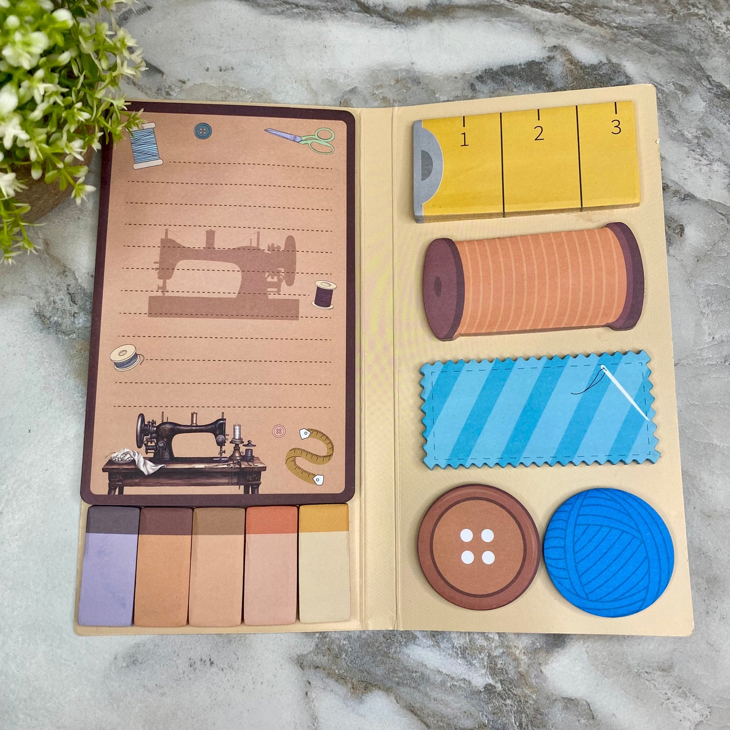 Sticky Note Booklet Set - Sewing - PREORDER 6/21-6/24