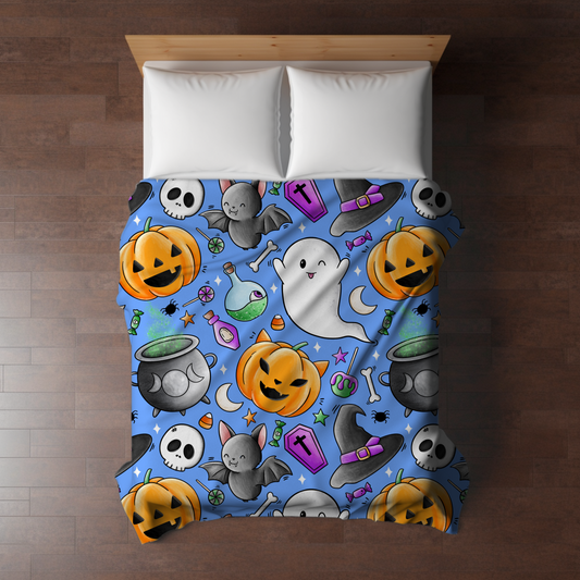Blanket - Halloween - Blue Friends - PREORDER 7/29-8/1