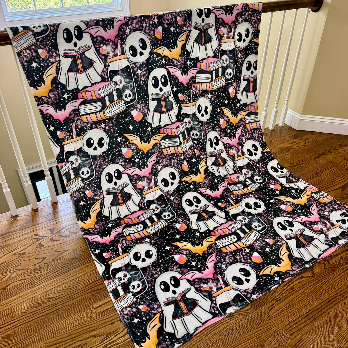 Blanket Halloween #21 - Reading Ghosts - PREORDER ends 7/25