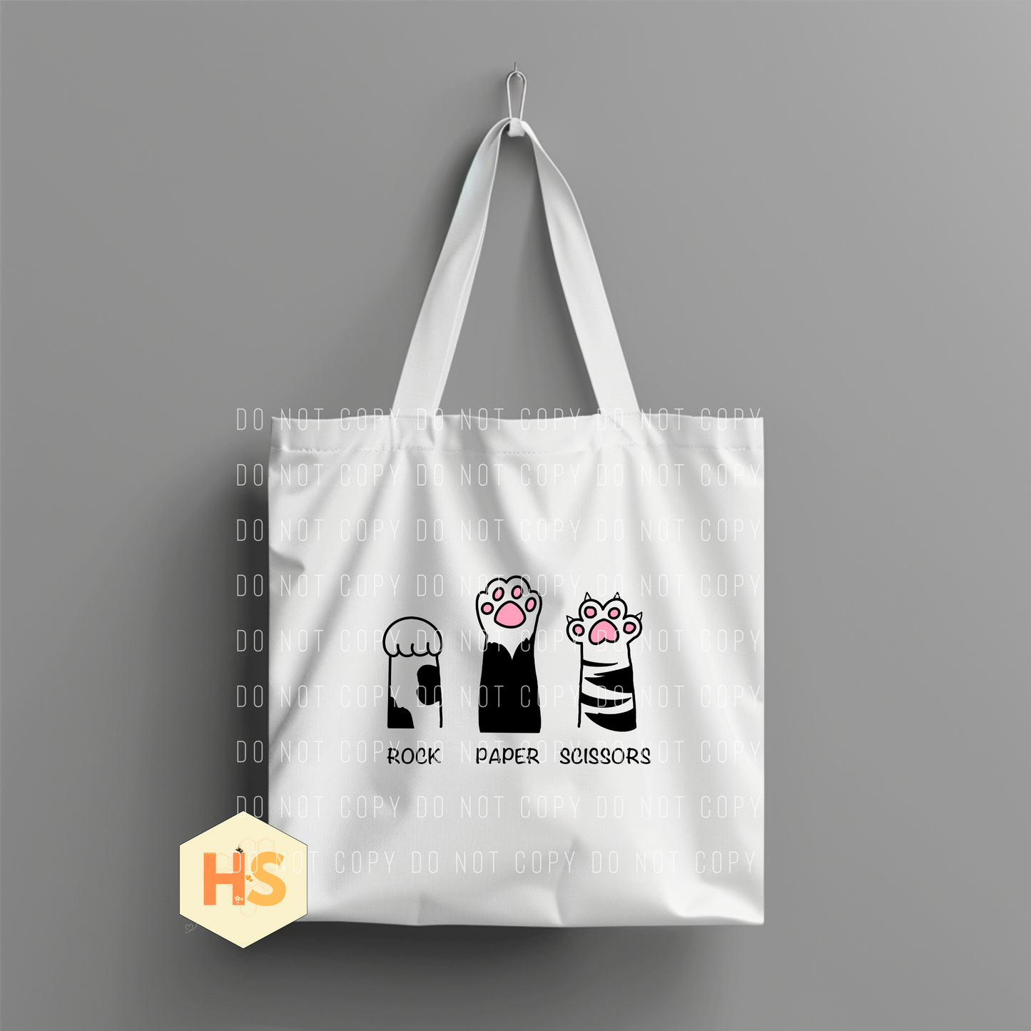 Tote Bag - Rock Paper Scissors