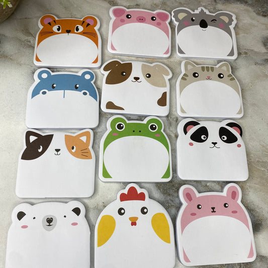 Note Pad - Animals