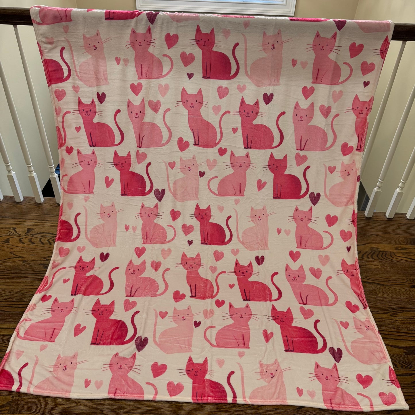 Blanket - Valentine’s Day - Cats
