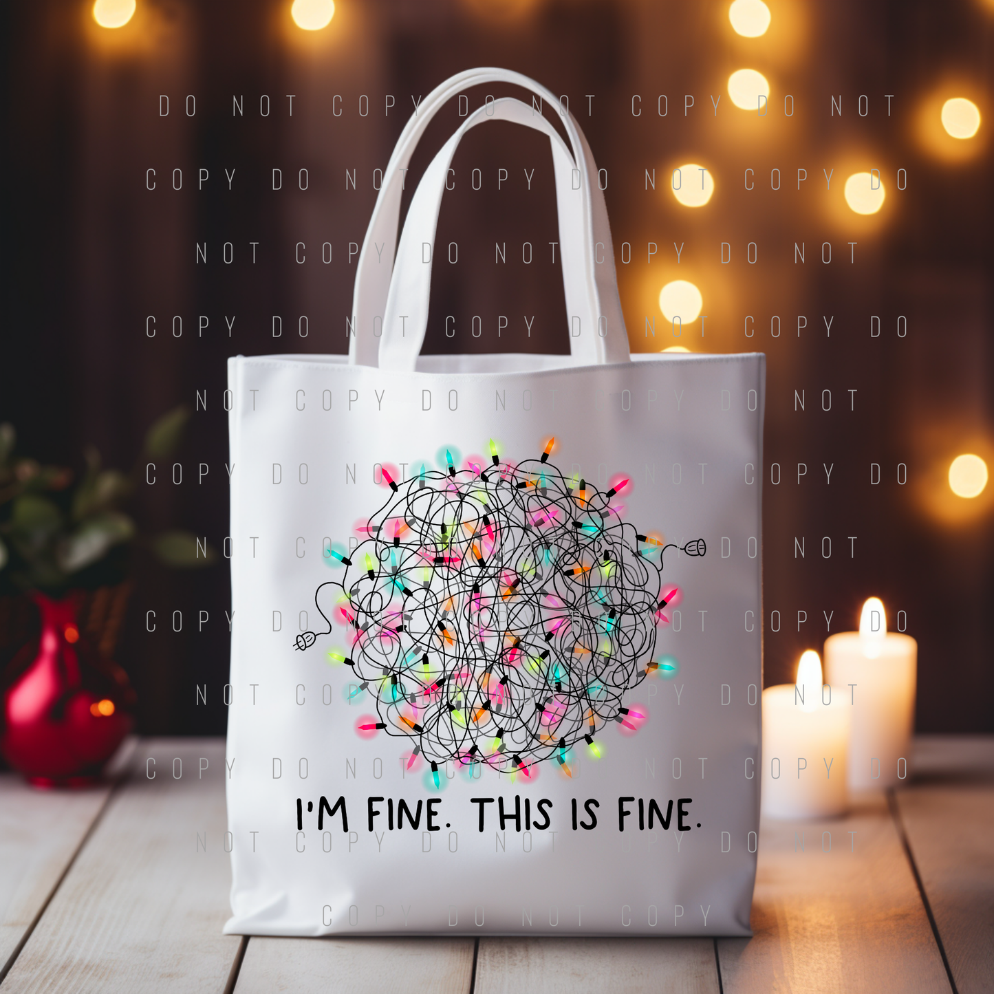 Tote Bag - Christmas & Hanukkah - MNC