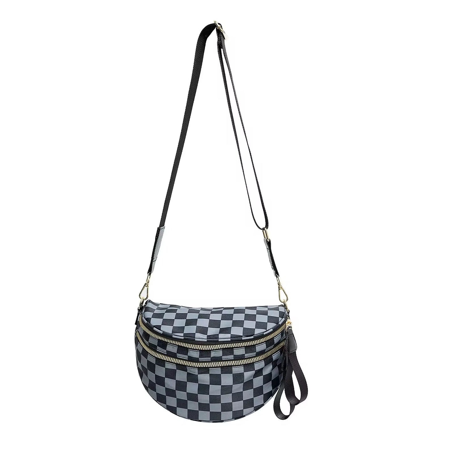 Roni - Checkered - Nylon Crossbody