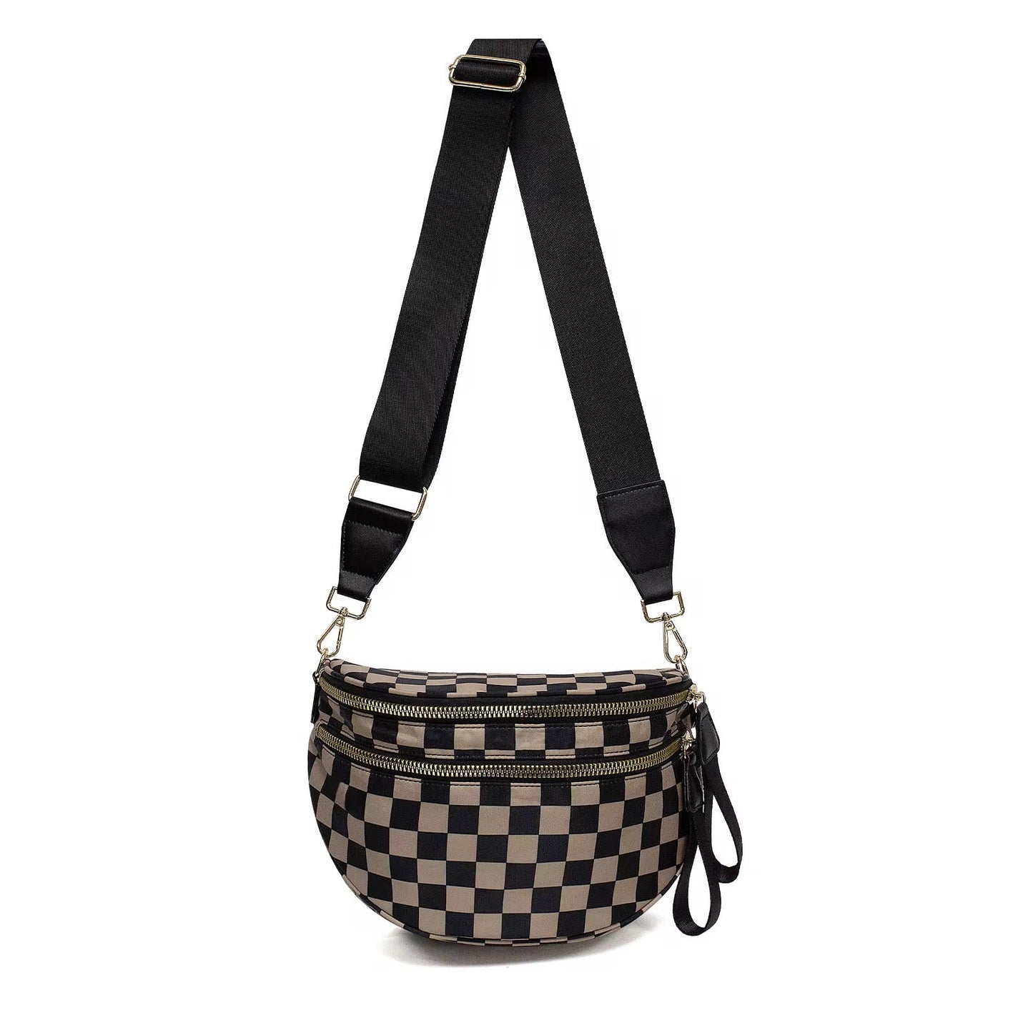 Roni - Checkered - Nylon Crossbody