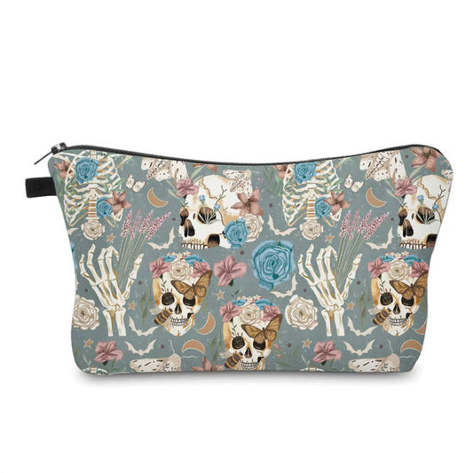 Pouch - Skeleton Floral