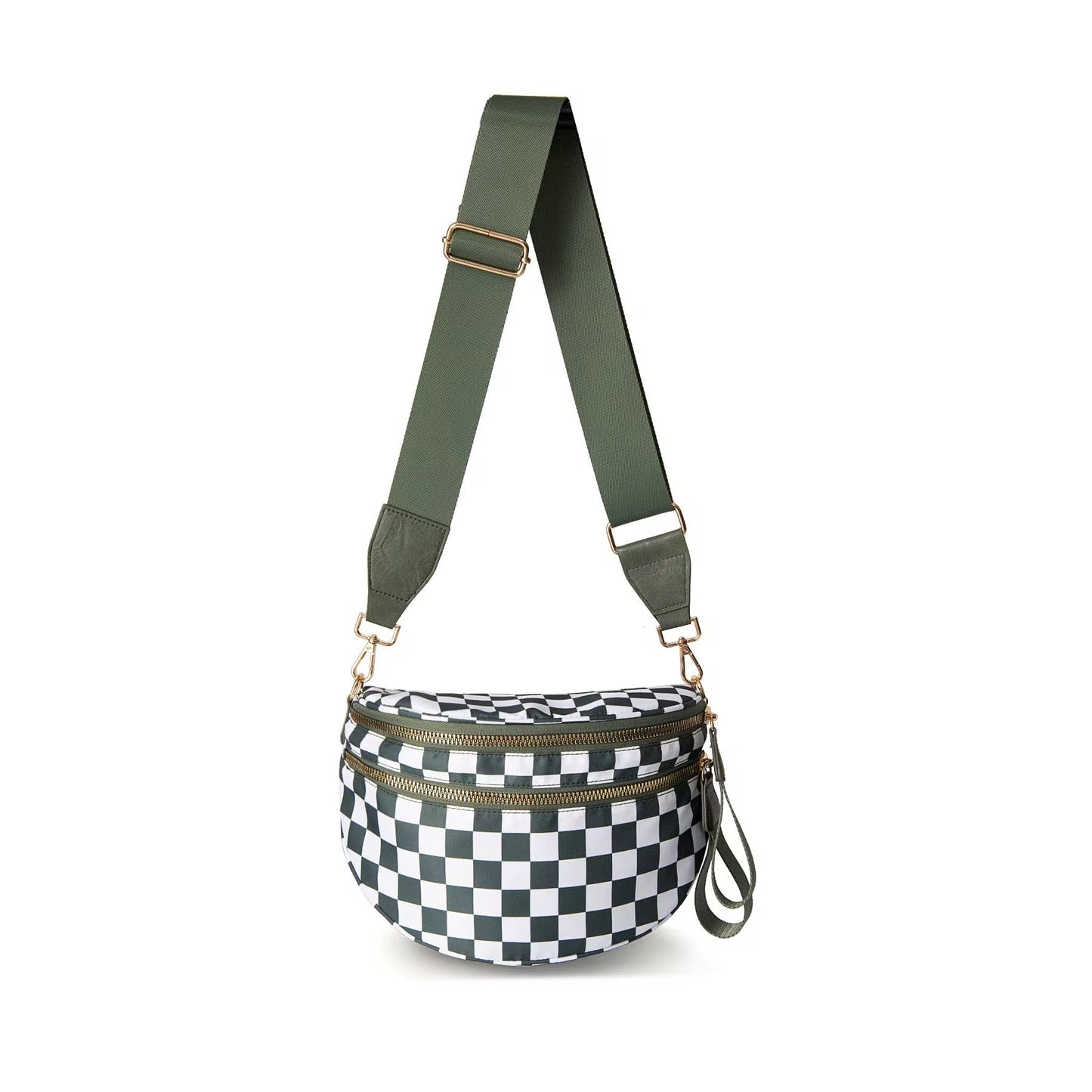Roni - Checkered - Nylon Crossbody