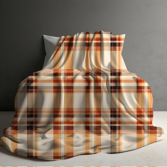 Blanket - Halloween - Plaid #2 - PREORDER 7/29-8/1