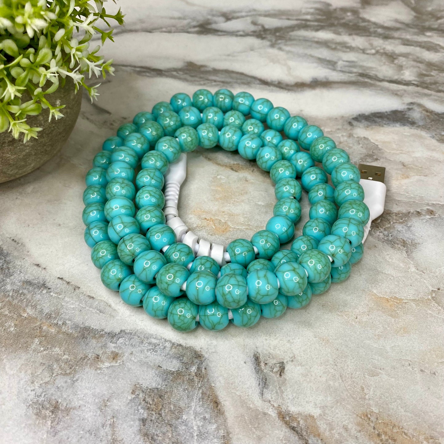 Charging Cord - NEW Beaded