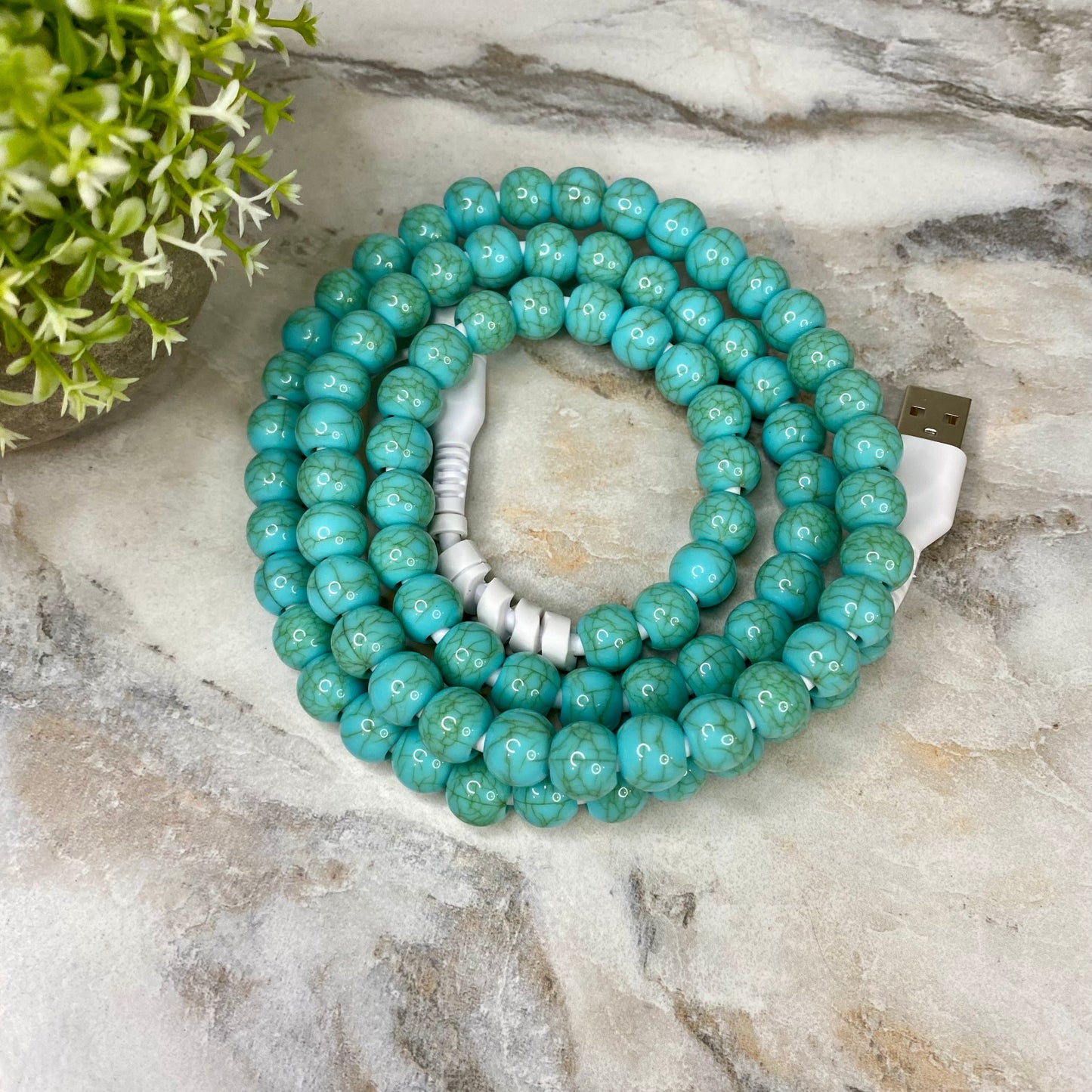 Charging Cord - NEW Beaded
