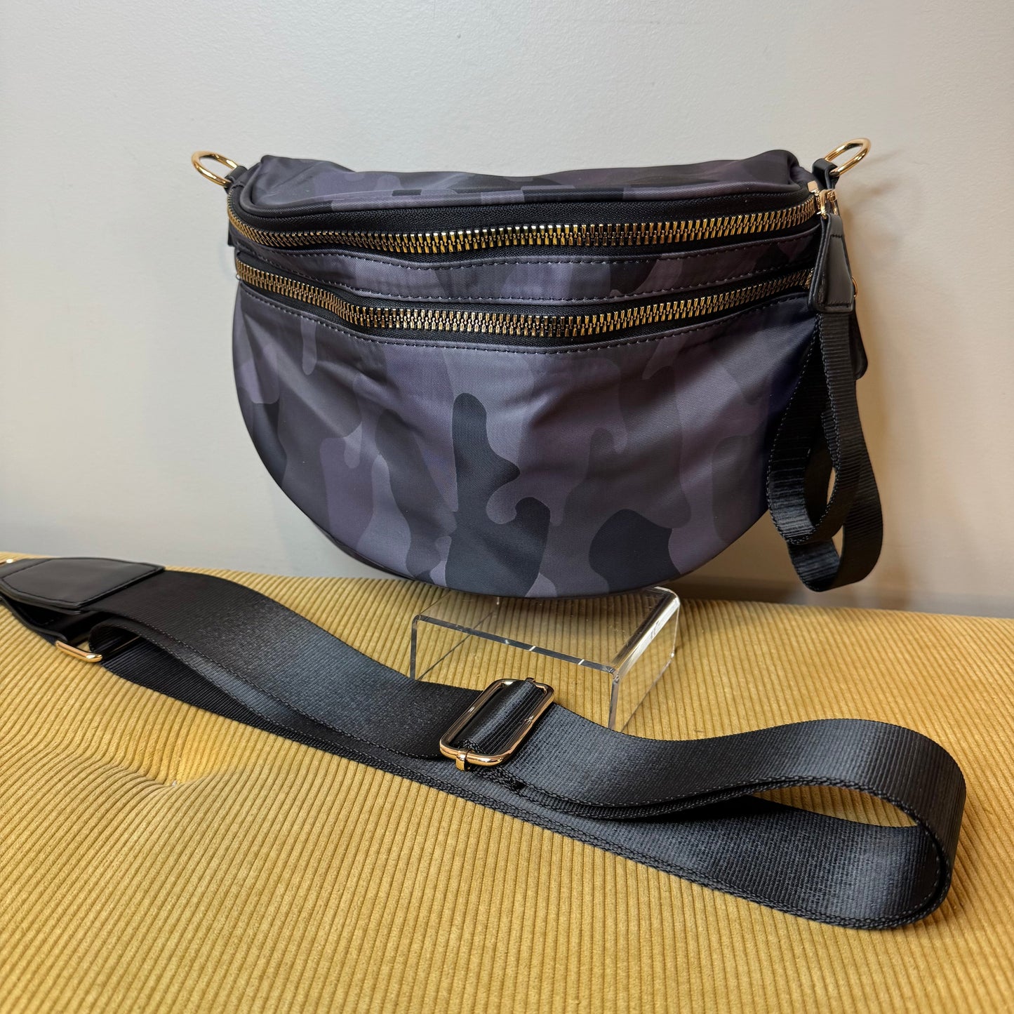 The Roni Nylon Crossbody - Camo #1 - PREORDER