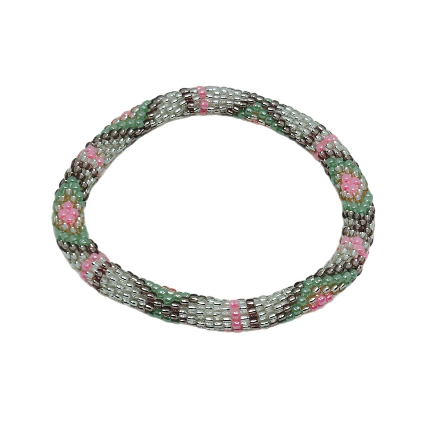 Glass Beads 55 Hummingbird Bracelet MN