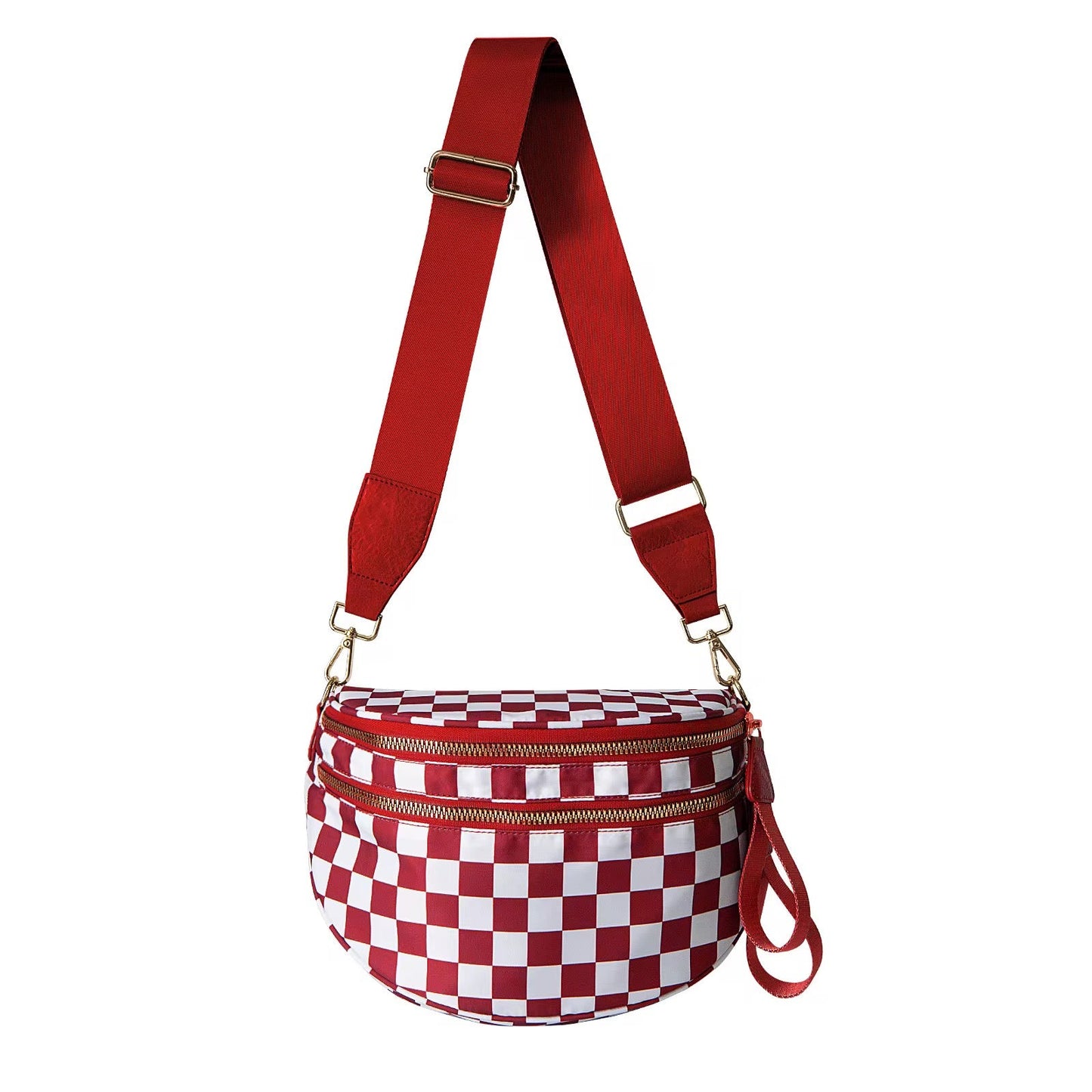 Roni - Checkered - Nylon Crossbody