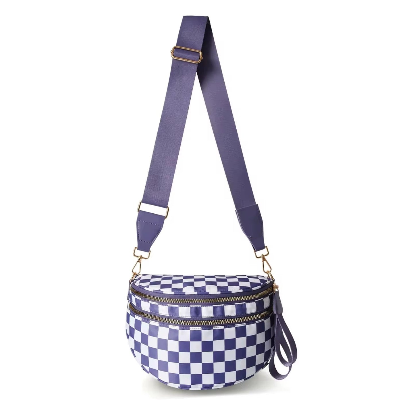 Roni - Checkered - Nylon Crossbody