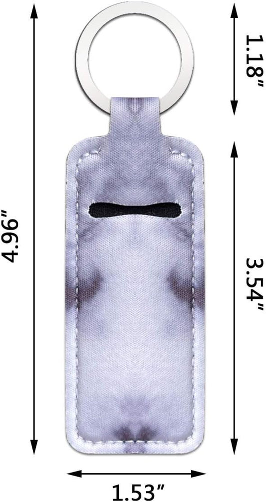 Marble Lip Balm and Keychain Holder MNC