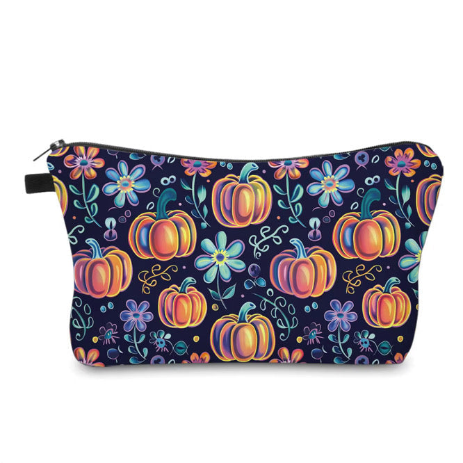 Pouch - Glowing Pumpkins Fall Halloween