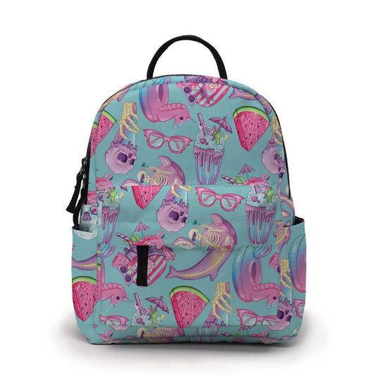 Mini Backpack - Skeleton Summer