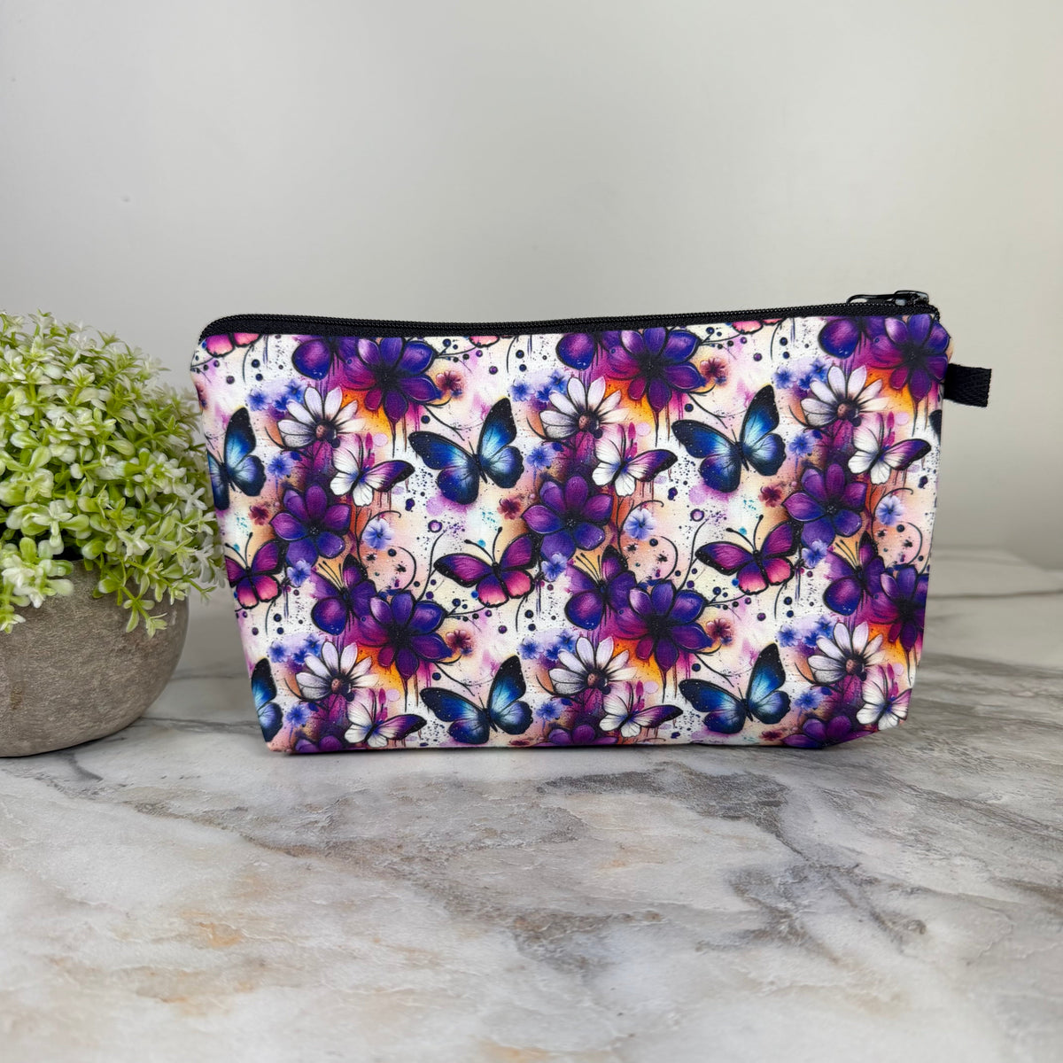 Pouch - Butterfly Purple
