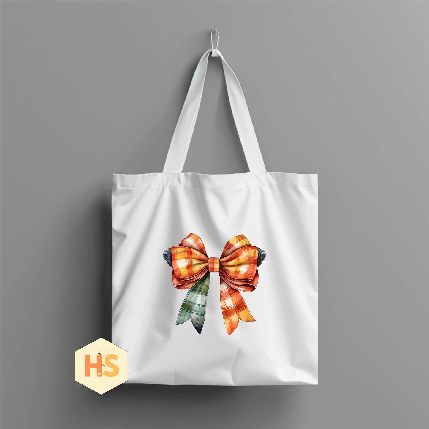 Tote Bag - Fall Bow