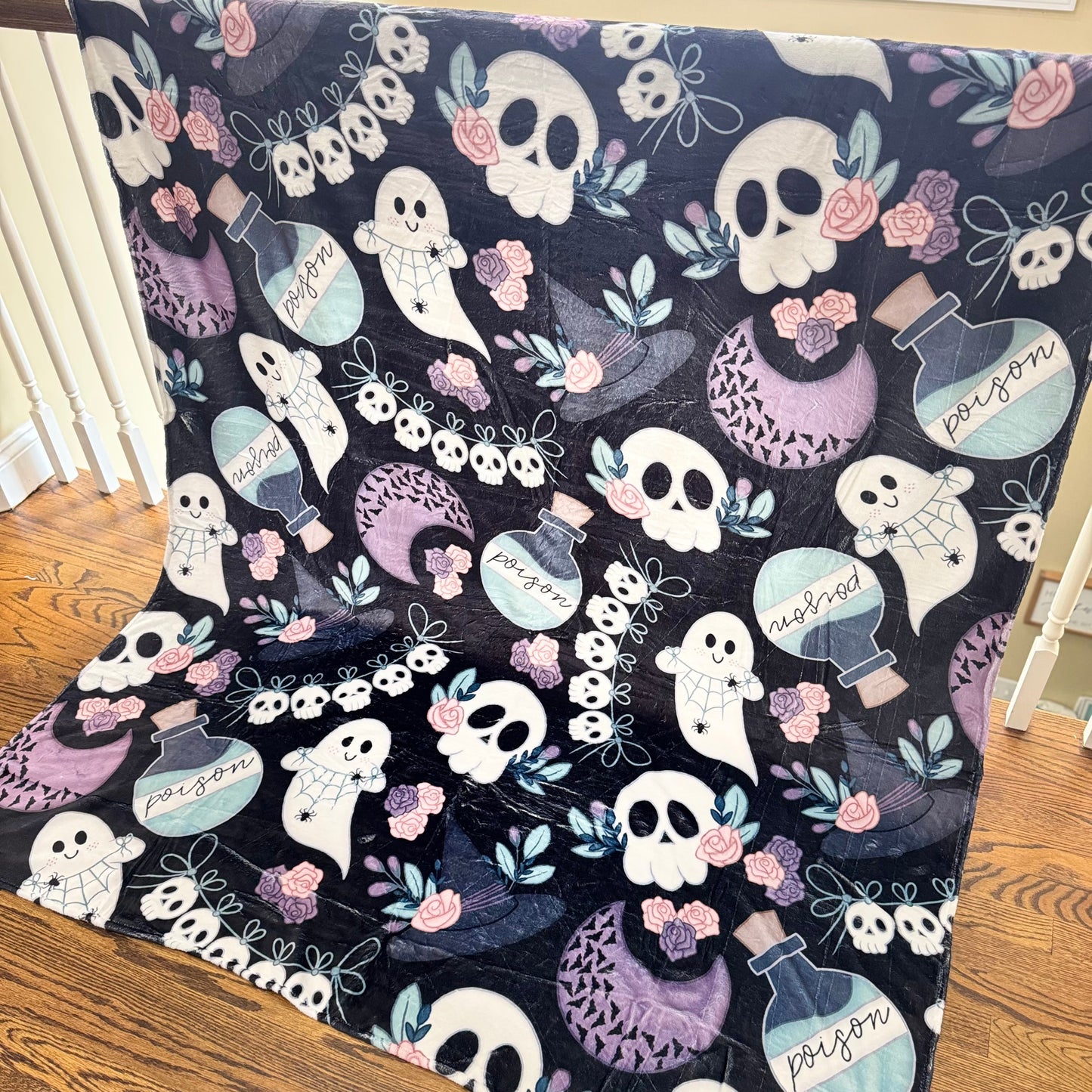 Blanket - Halloween - Poison Ghosts - PREORDER 7/29-8/1