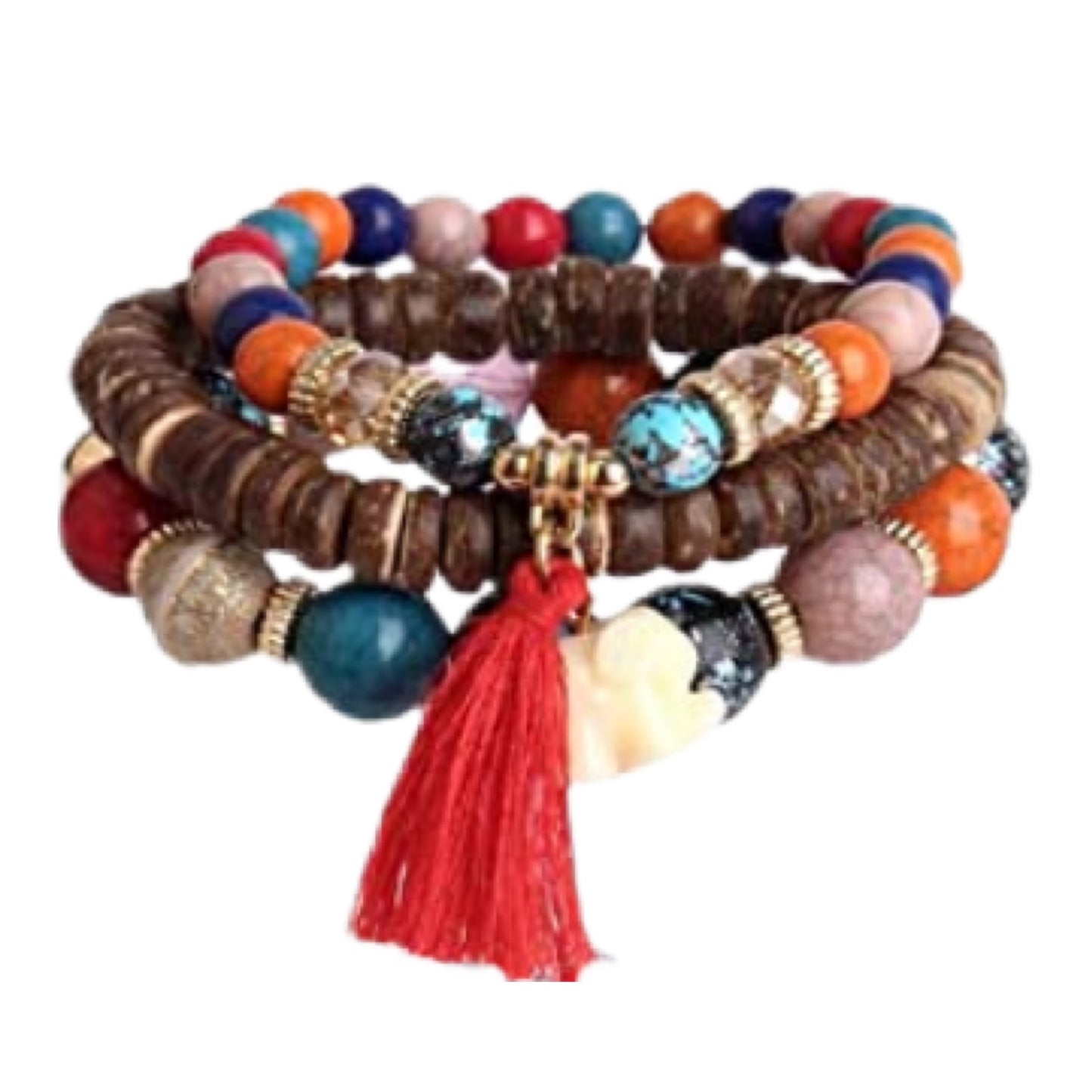 Boho 006 Multi-layer Beaded Bracelet MN