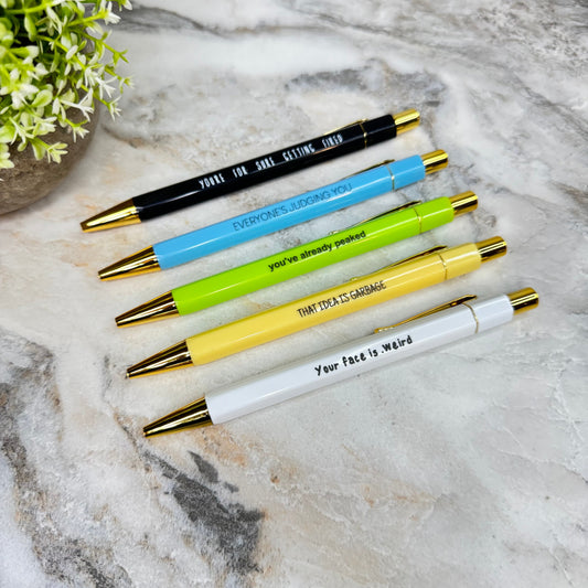 Pen - Demotivational Set