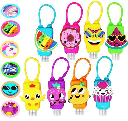 Kids Hand Sanitizer Keychain Carriers MNC