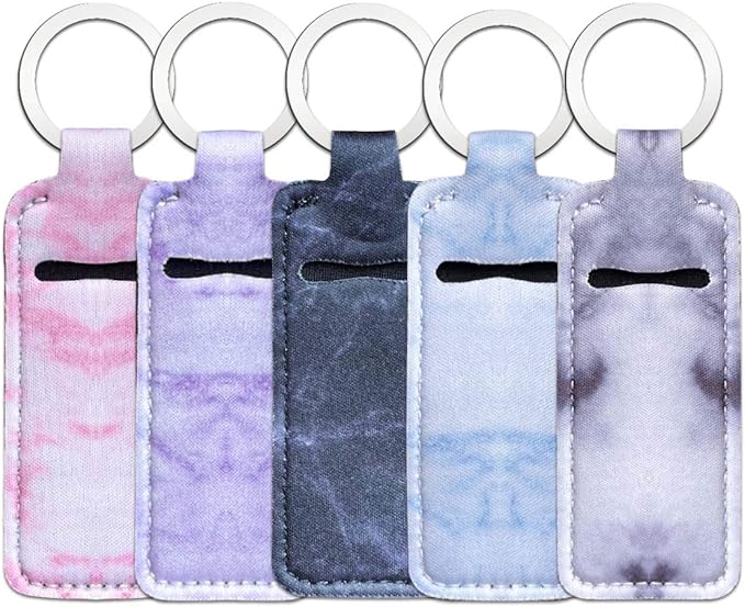 Marble Lip Balm and Keychain Holder MNC