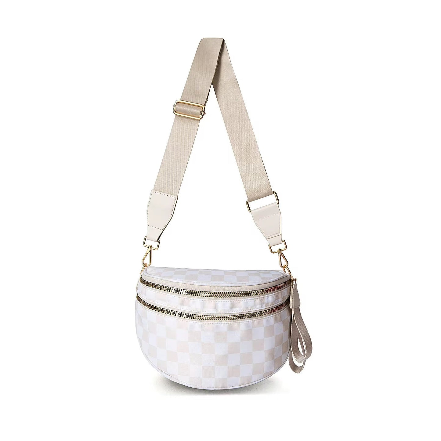 Roni - Checkered - Nylon Crossbody