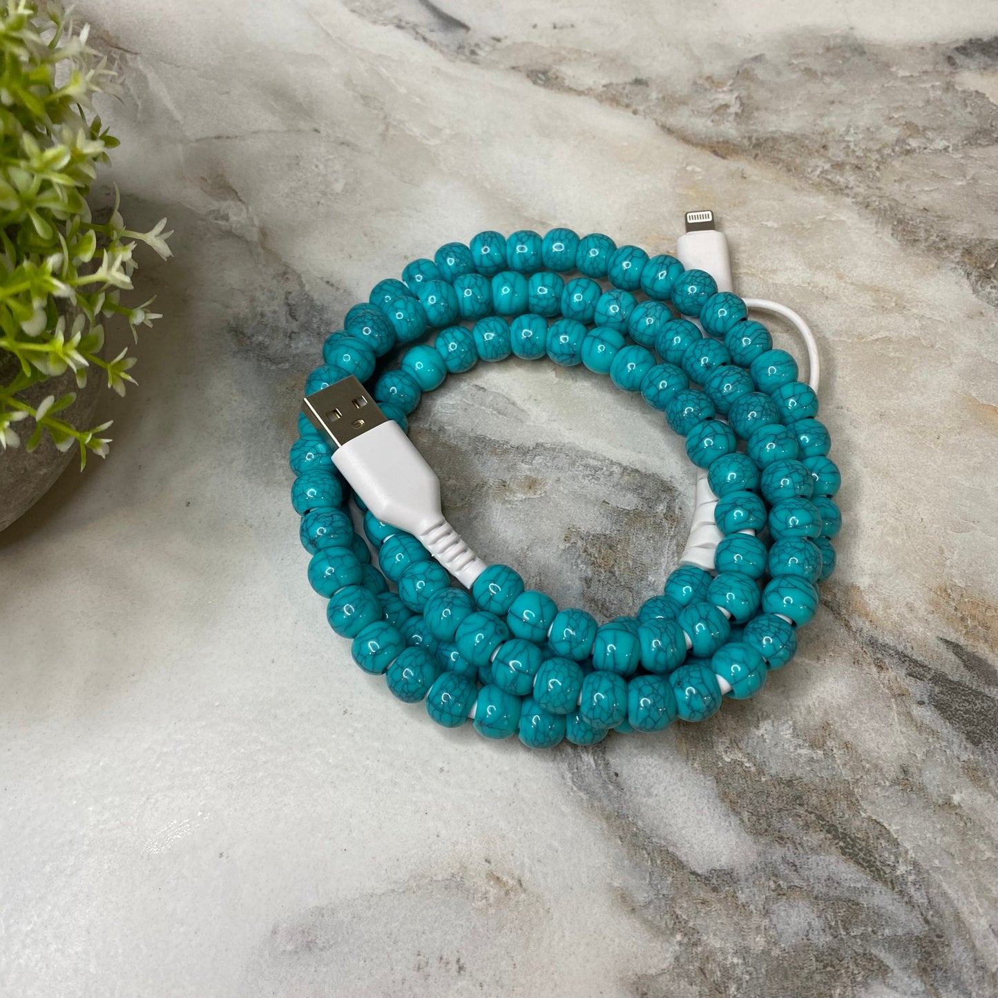 Charging Cord - NEW Beaded