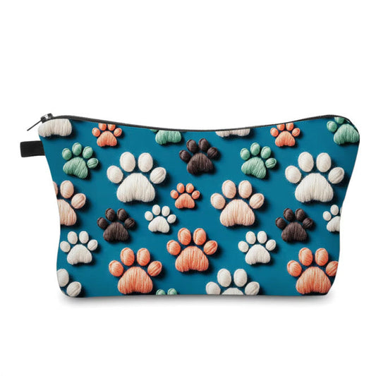 Pouch - Paw Needlepoint