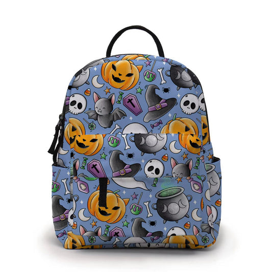 Mini Backpack - Halloween - Blue Friends