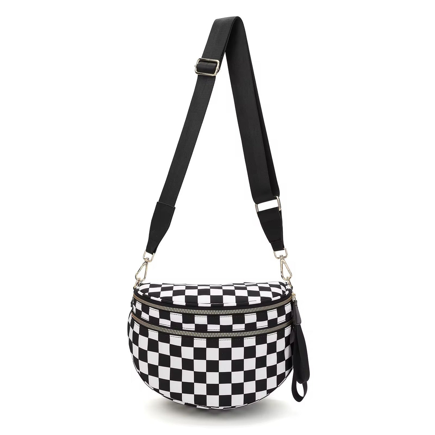 Roni - Checkered - Nylon Crossbody