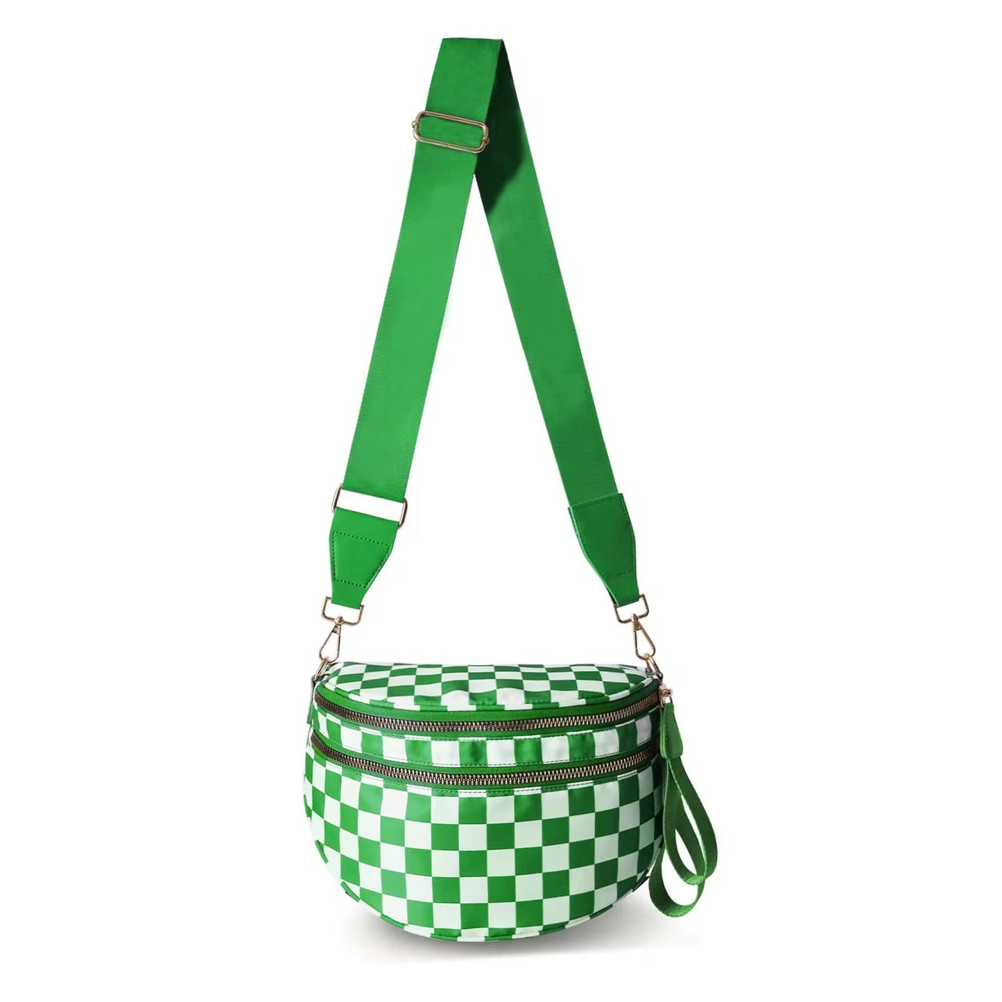 Roni - Checkered - Nylon Crossbody