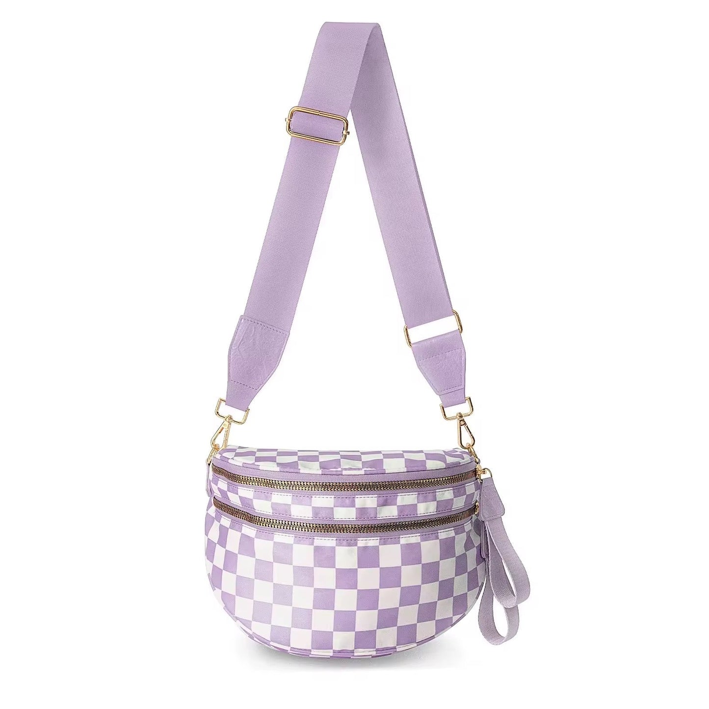 Roni - Checkered - Nylon Crossbody
