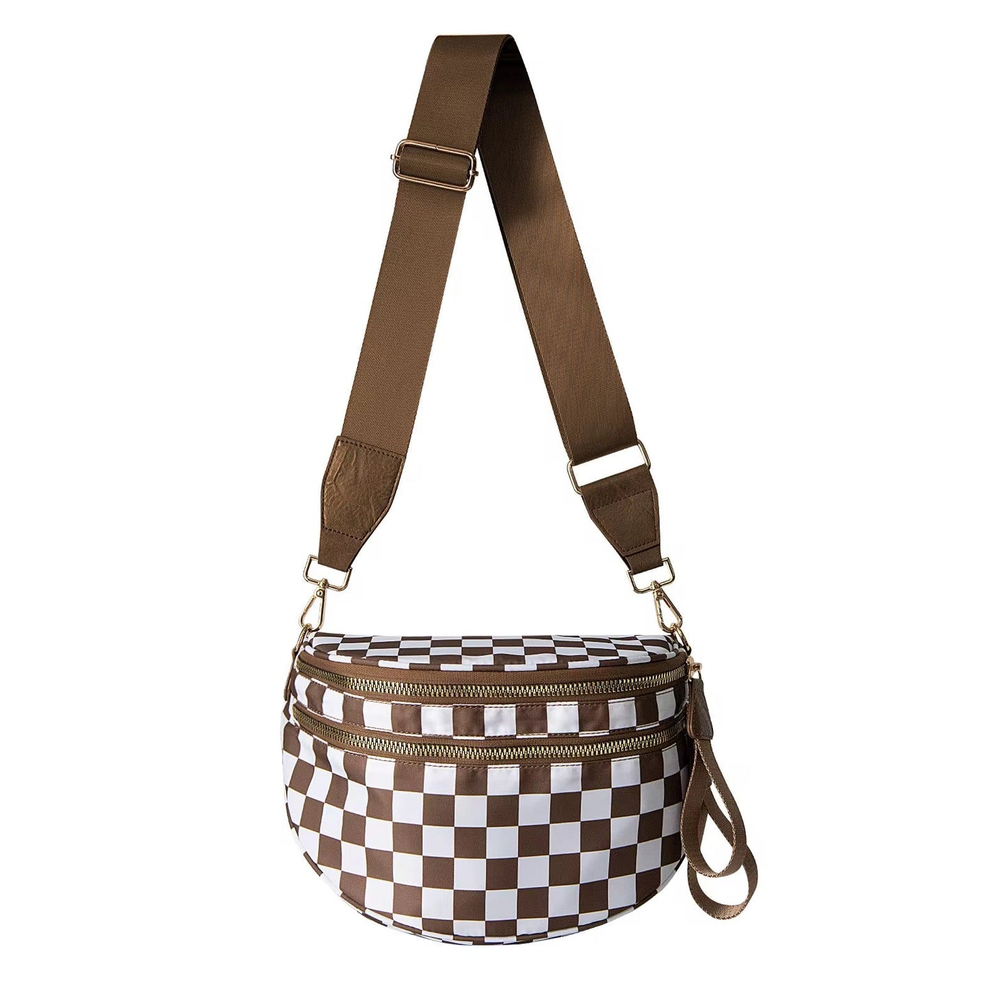 Roni - Checkered - Nylon Crossbody