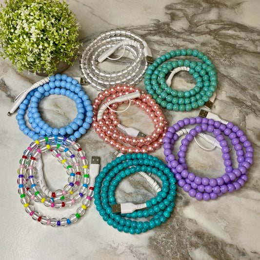Charging Cord - NEW Beaded