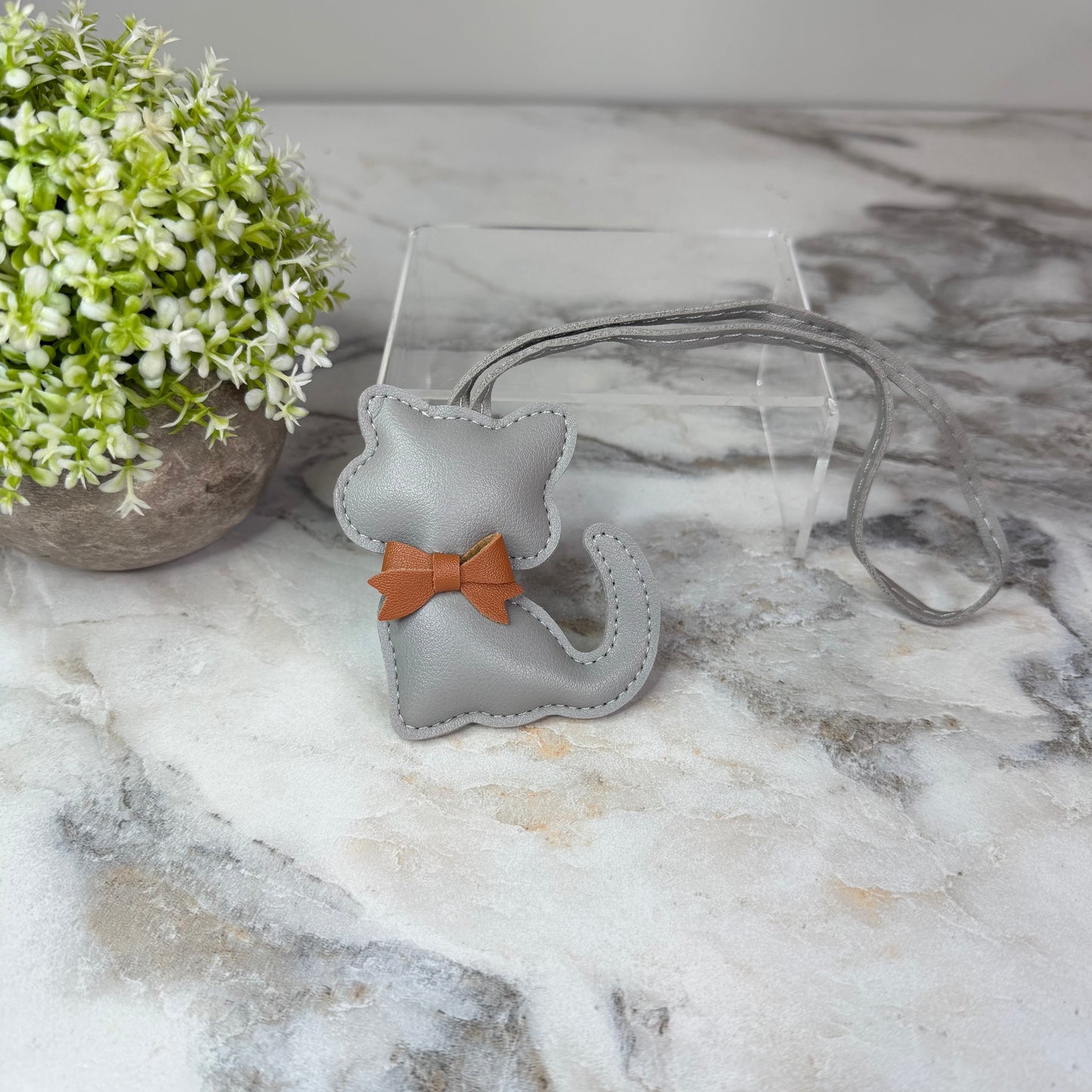 Bag Charm - Cat Bow MN